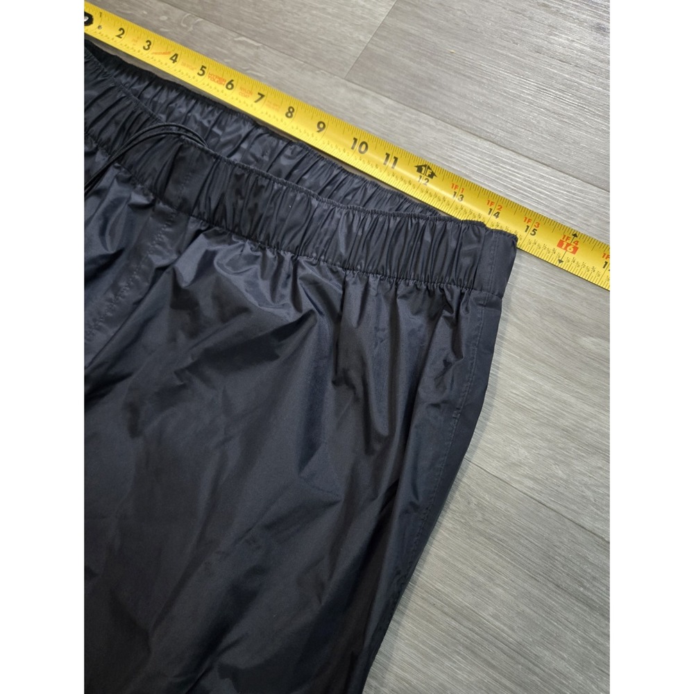 Columbia Pants Men's Medium Black Baggy Wide Leg Nylon Windbreaker Omni-Tech - Picture 9 of 13